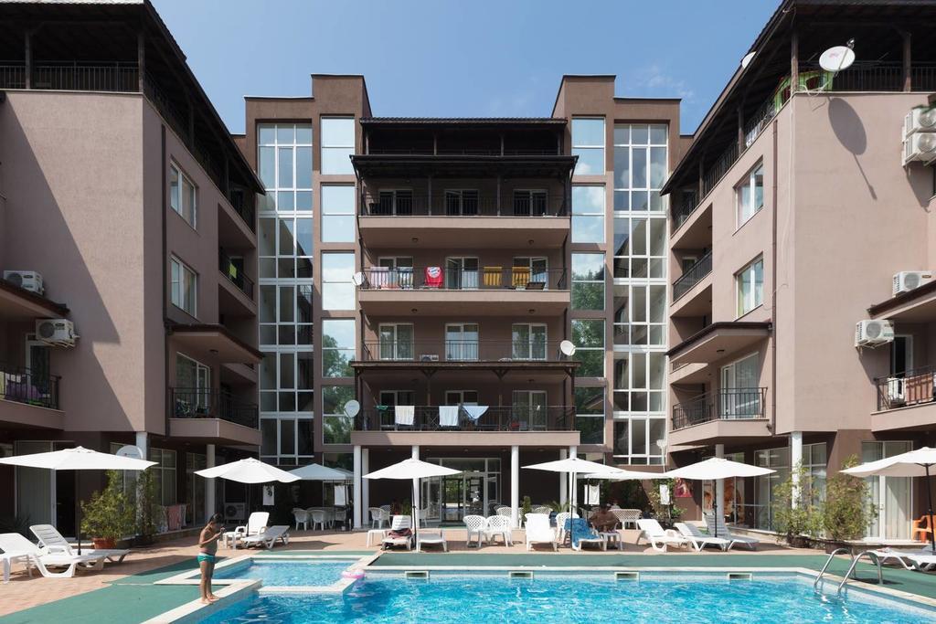 Santa Sofia Studio Appartement Sunny Beach Buitenkant foto